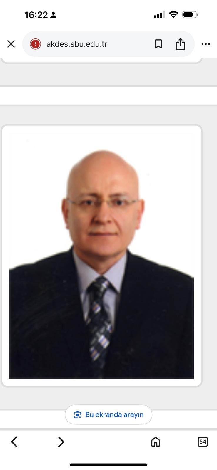 Prof. Dr. Hanefi Cem GÜL